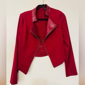 Michele Red Women's Blazer